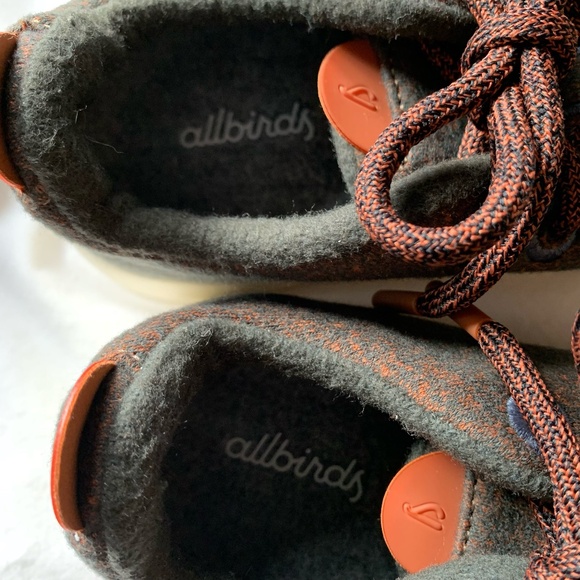 albirds 'Wool Runner Missles' sneakers in gray/rust color - Picture 8 of 9